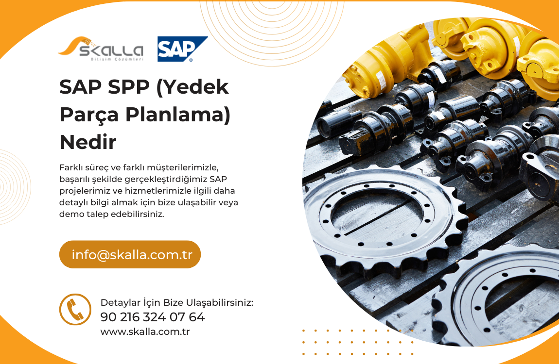 SAP SPP (Yedek Parça Planlama) Nedir? Avantajları Nelerdir?