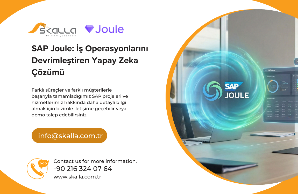 SAP Joule Nedir? SAP Yapay Zeka Asistanı İle Dönüşüm